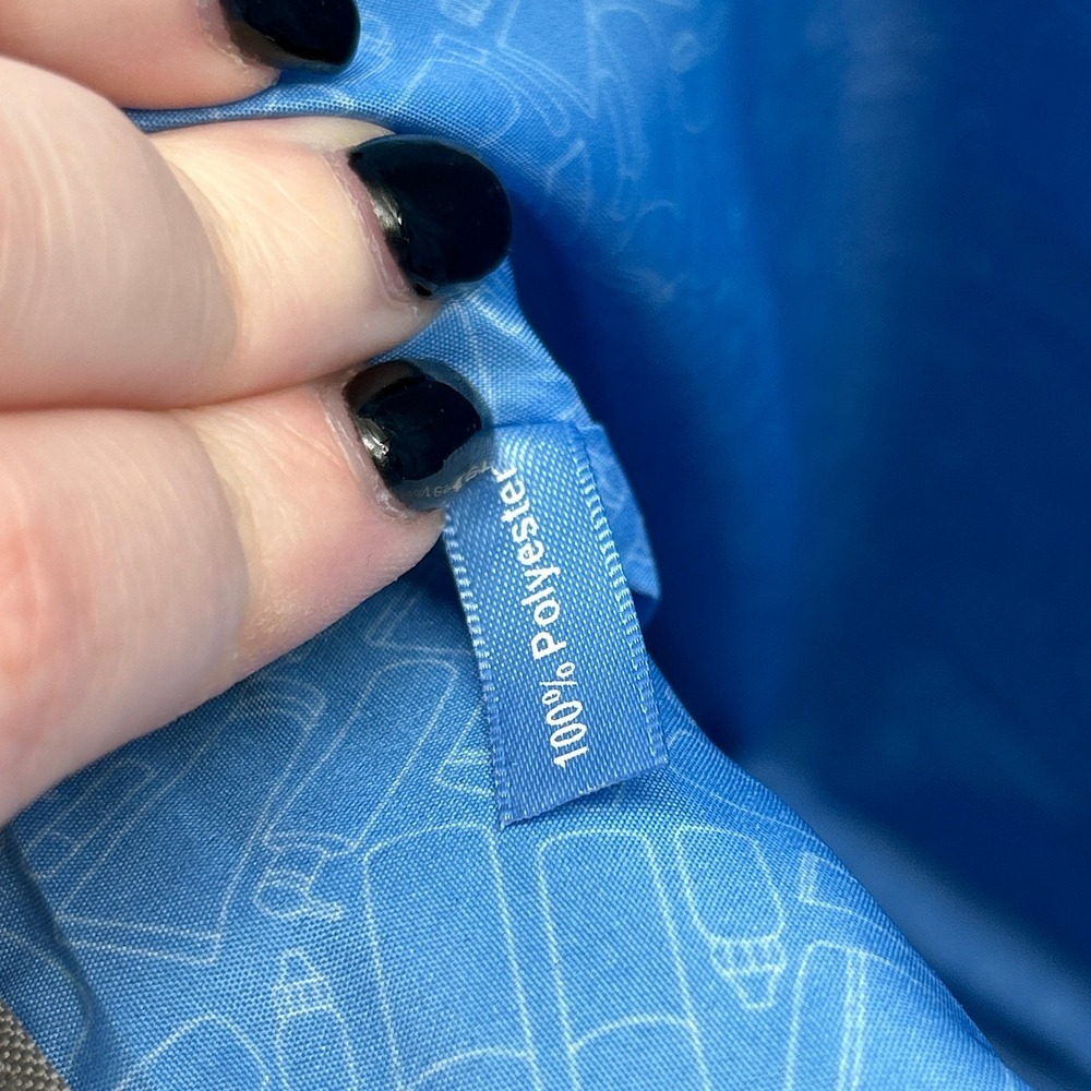 Dermalogica Gray Tote Bag Skincare Bottle Print Lining Minimal Neutral Reusable - Picture 9 of 13
